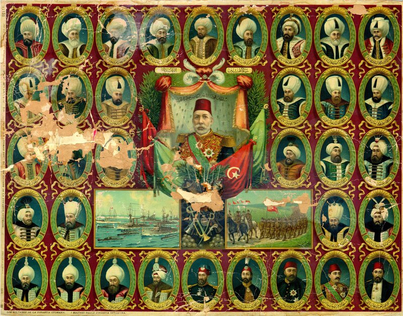 Ottoman Sultans Portrait