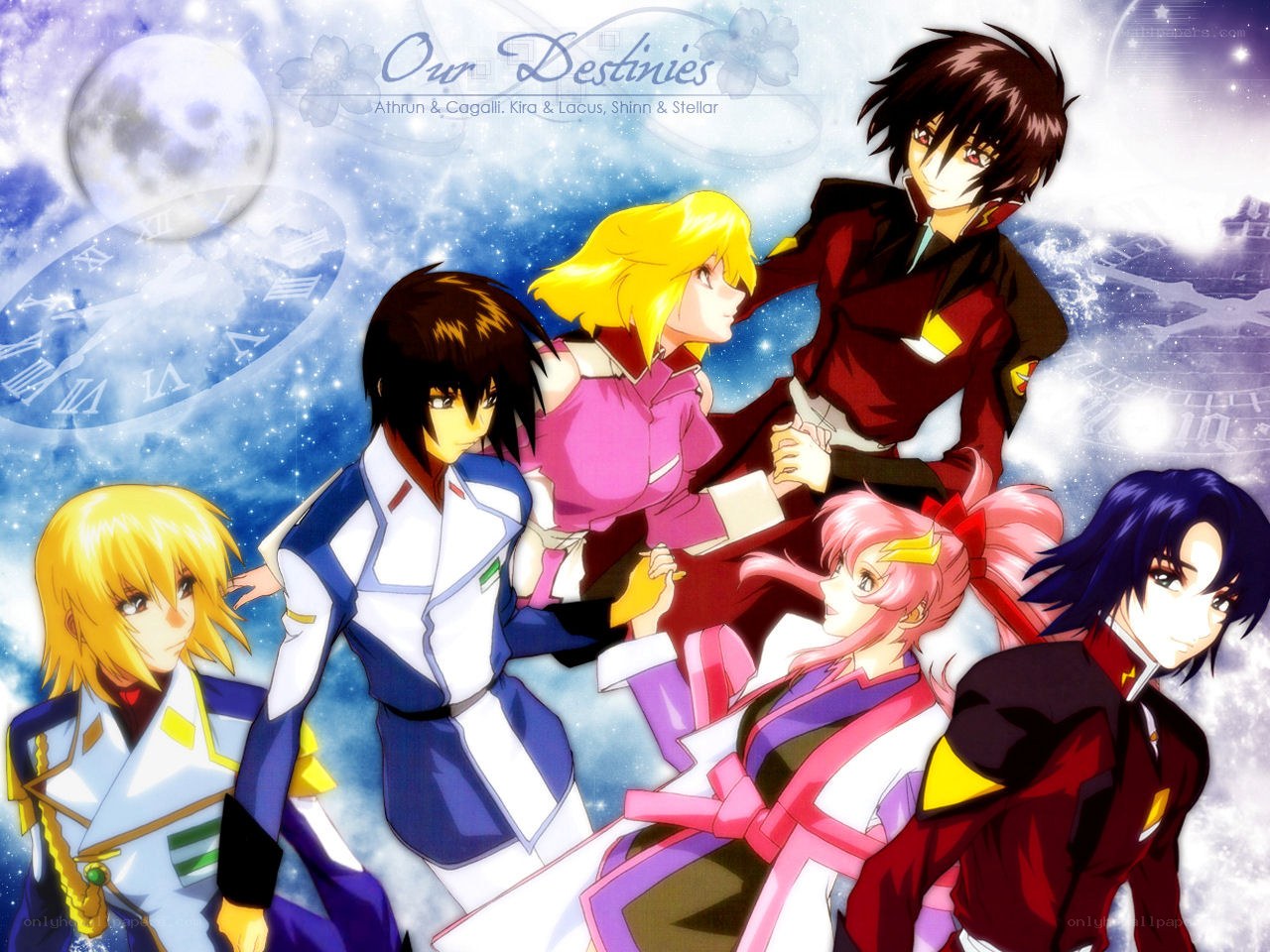 Our Destinies anime characters