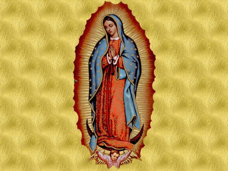 Our Lady of Guadalupe — Gold