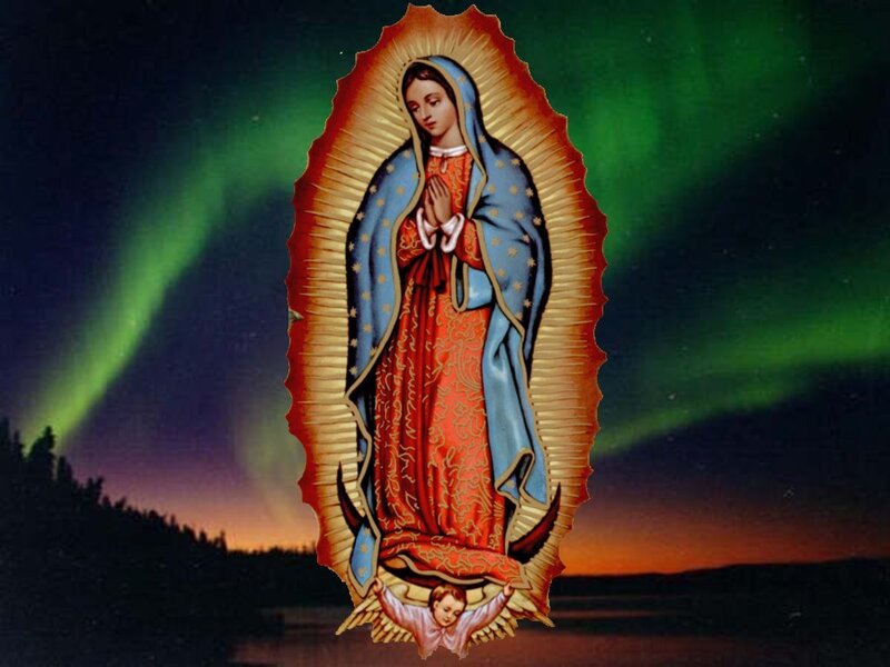 Our Lady of Guadalupe — Green