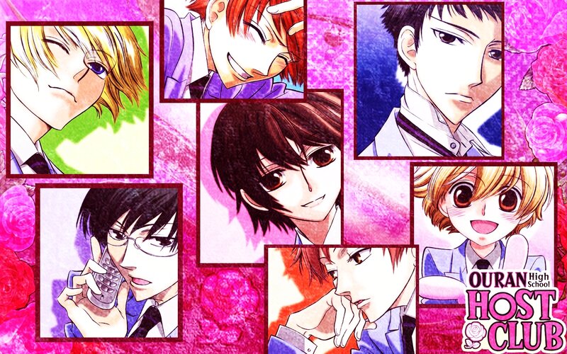Ouran High School Host Club collage