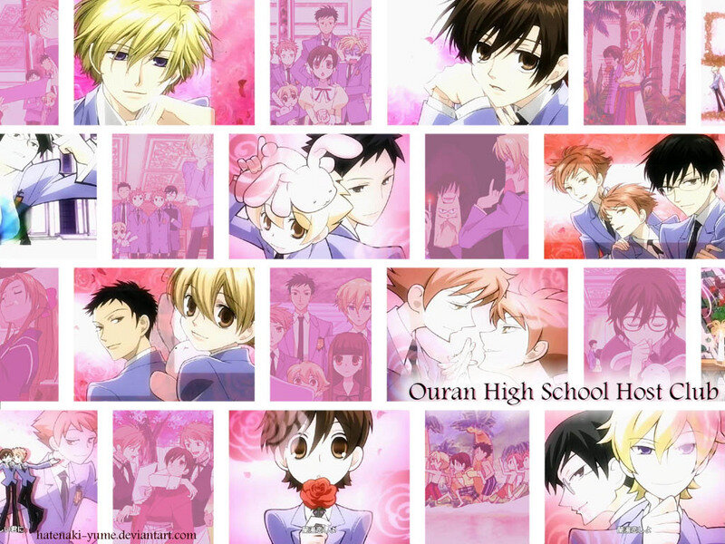 Ouran High School Host Club collage