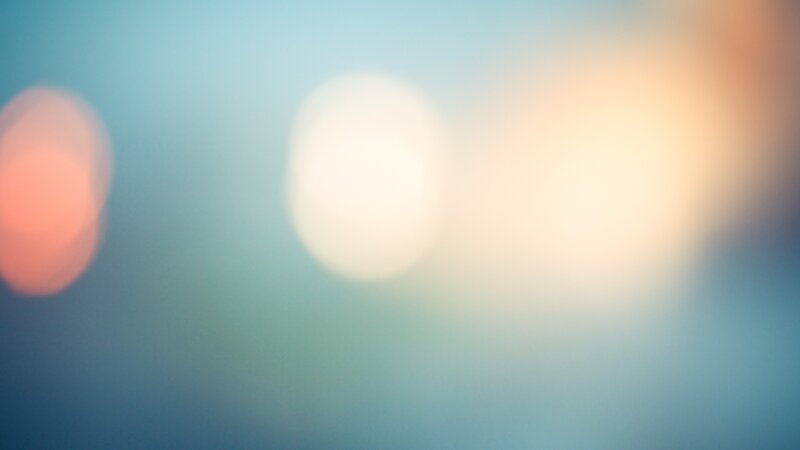 Out-of-focus Lights — Blue