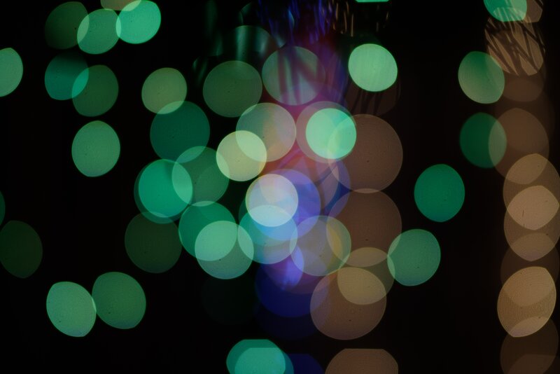 Out-of-focus Lights — Green, Abstract