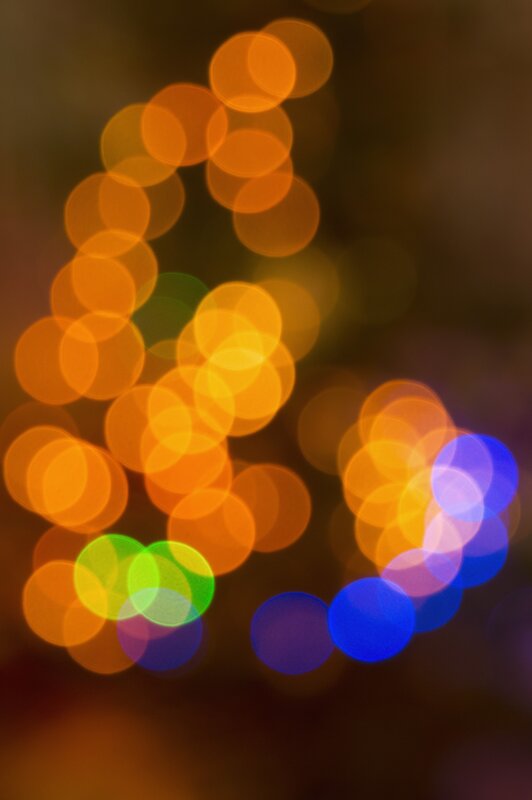 Out-of-focus Lights — Orange, Abstract