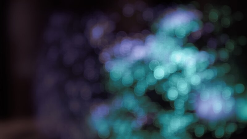 Out-of-focus Lights — Teal