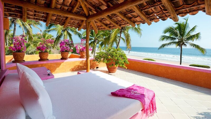 Outdoor Bed with Ocean View