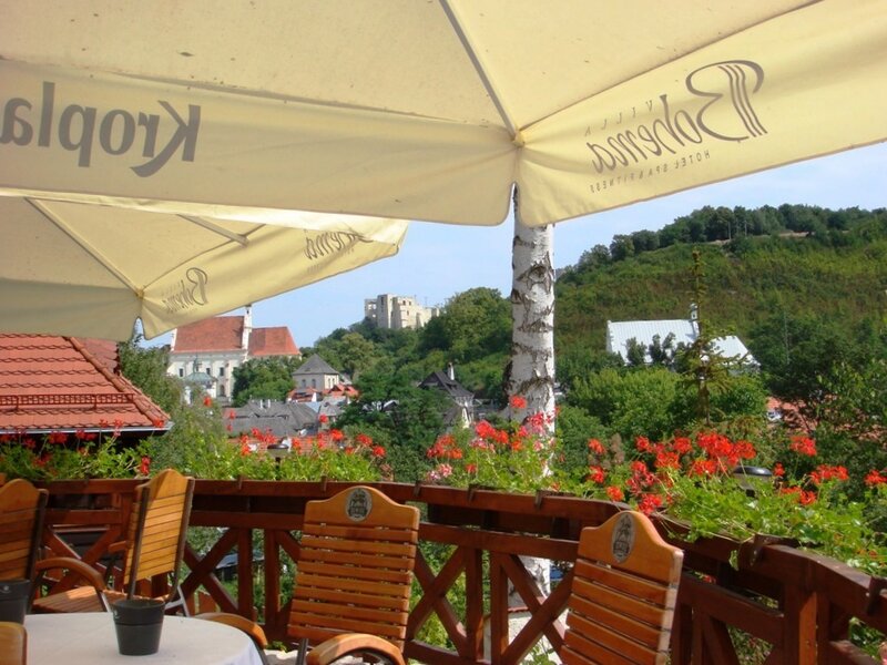 Outdoor Cafe Terrace — Beige