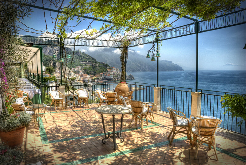 Outdoor Cafe Terrace
