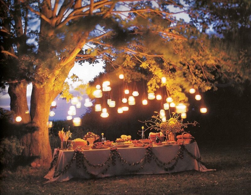 Outdoor Dinner Table
