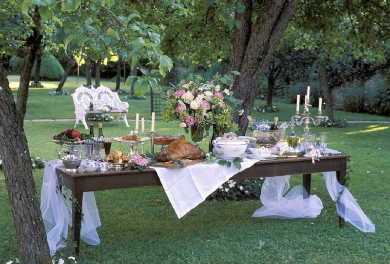 Outdoor Feast Table