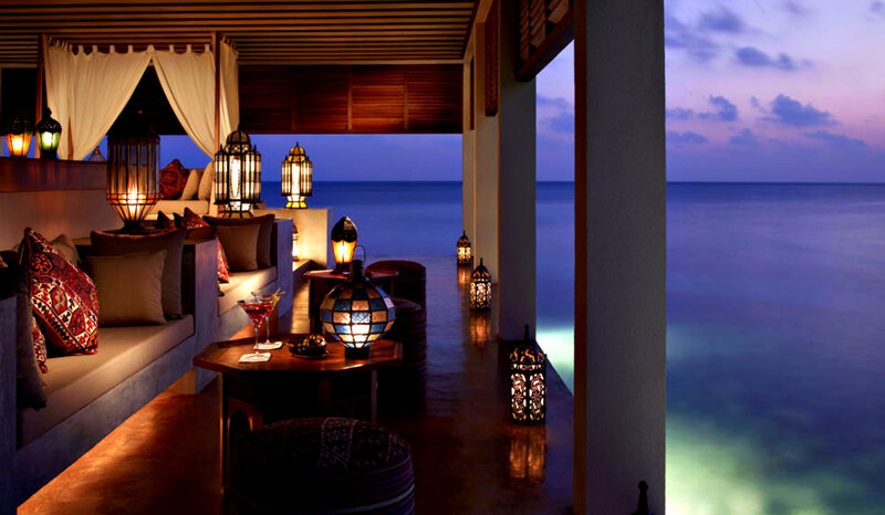 Outdoor Lounge by Ocean