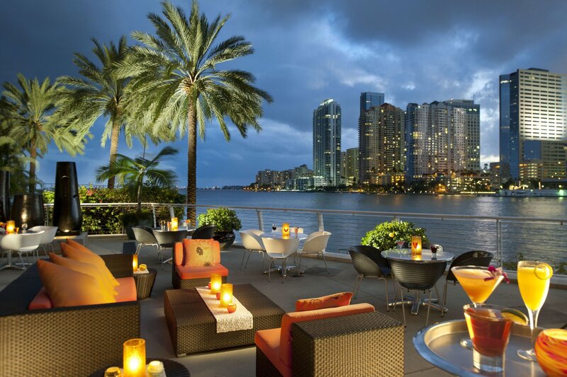 Outdoor Lounge by Water
