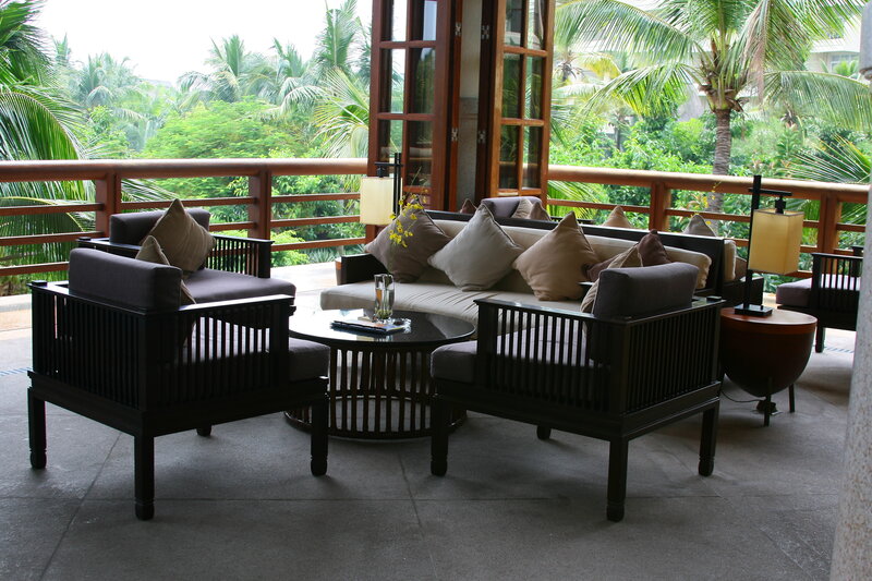 Outdoor Lounge Furniture — Brown