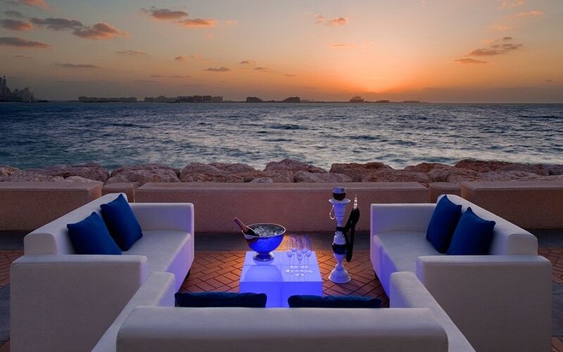 Outdoor Lounge Seating — White