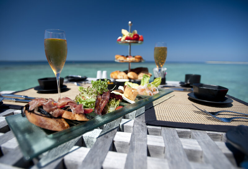 Outdoor Meal on Beach