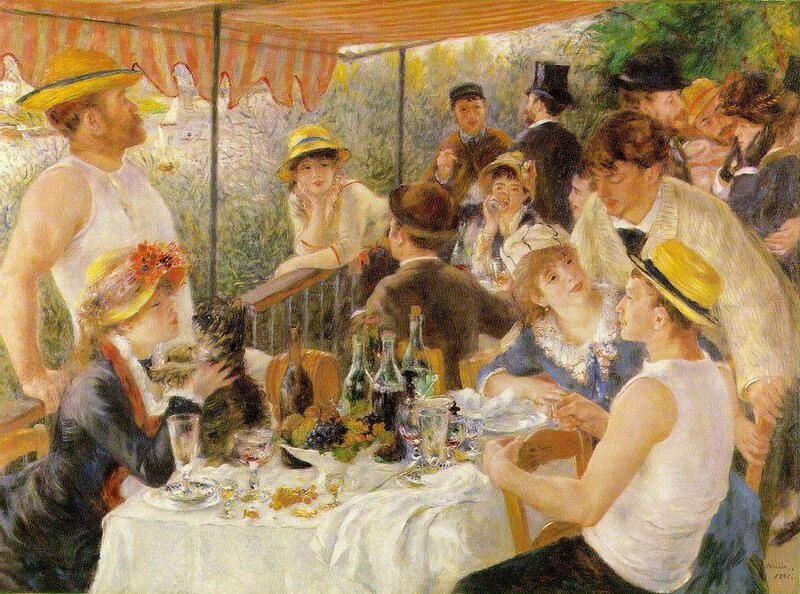 Outdoor picnic gathering