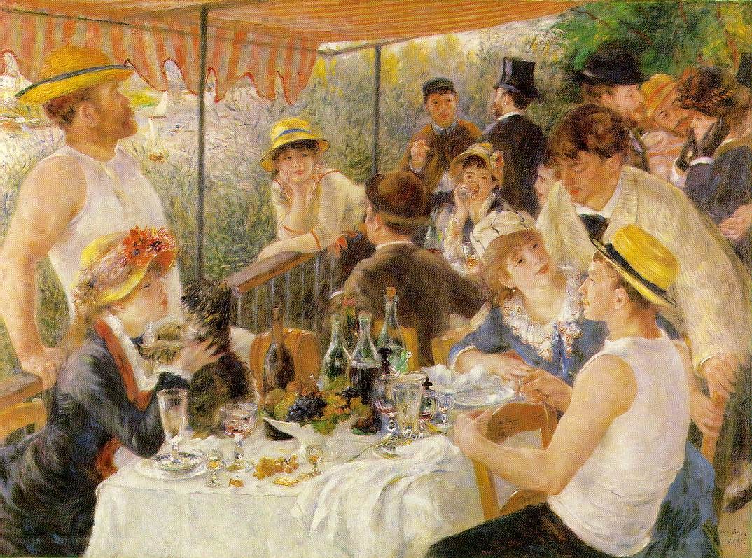Outdoor picnic gathering