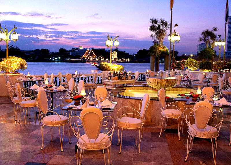 Outdoor Restaurant by River