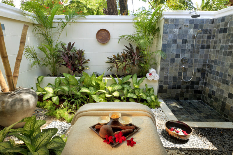Outdoor Shower Garden