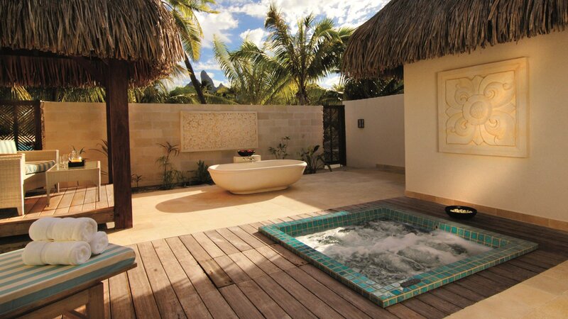Outdoor Spa Area