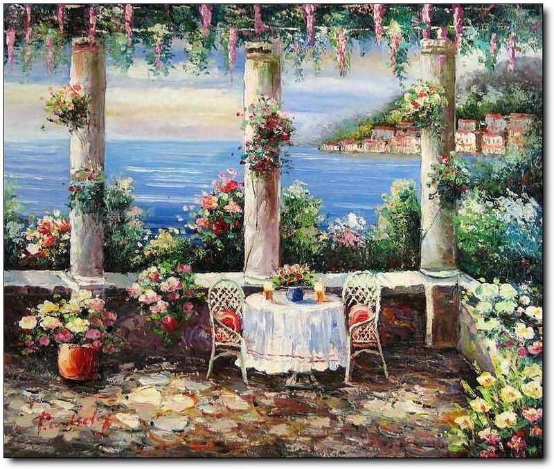 Outdoor Table by Sea