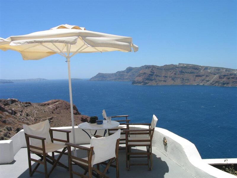 Outdoor Table with Umbrella