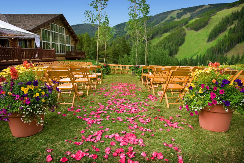 Outdoor Wedding Setup