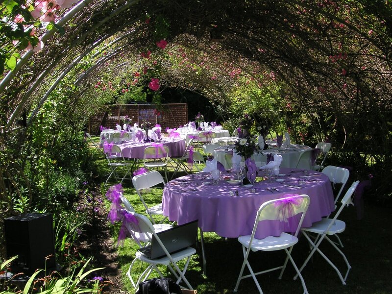 Outdoor Wedding Tables