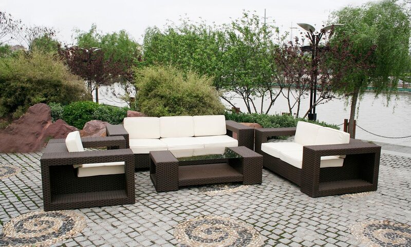 Outdoor Wicker Furniture Set