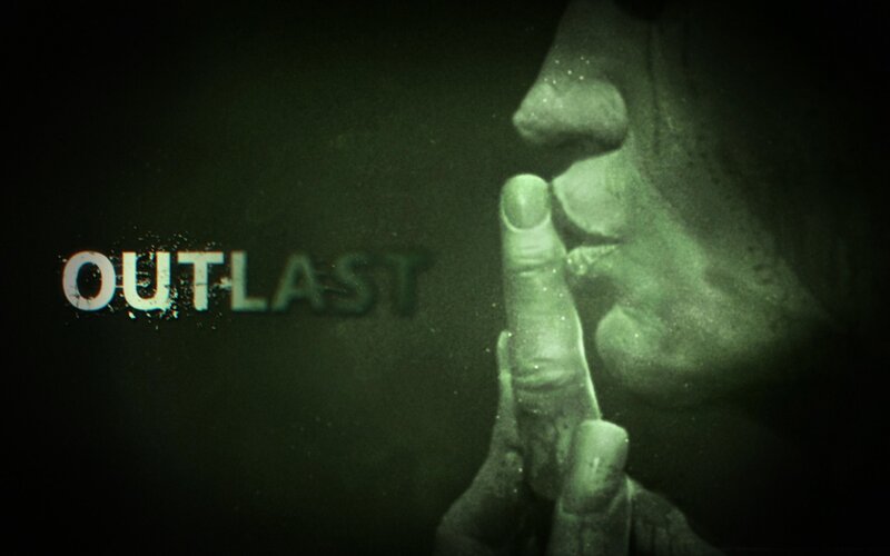Outlast game title screen