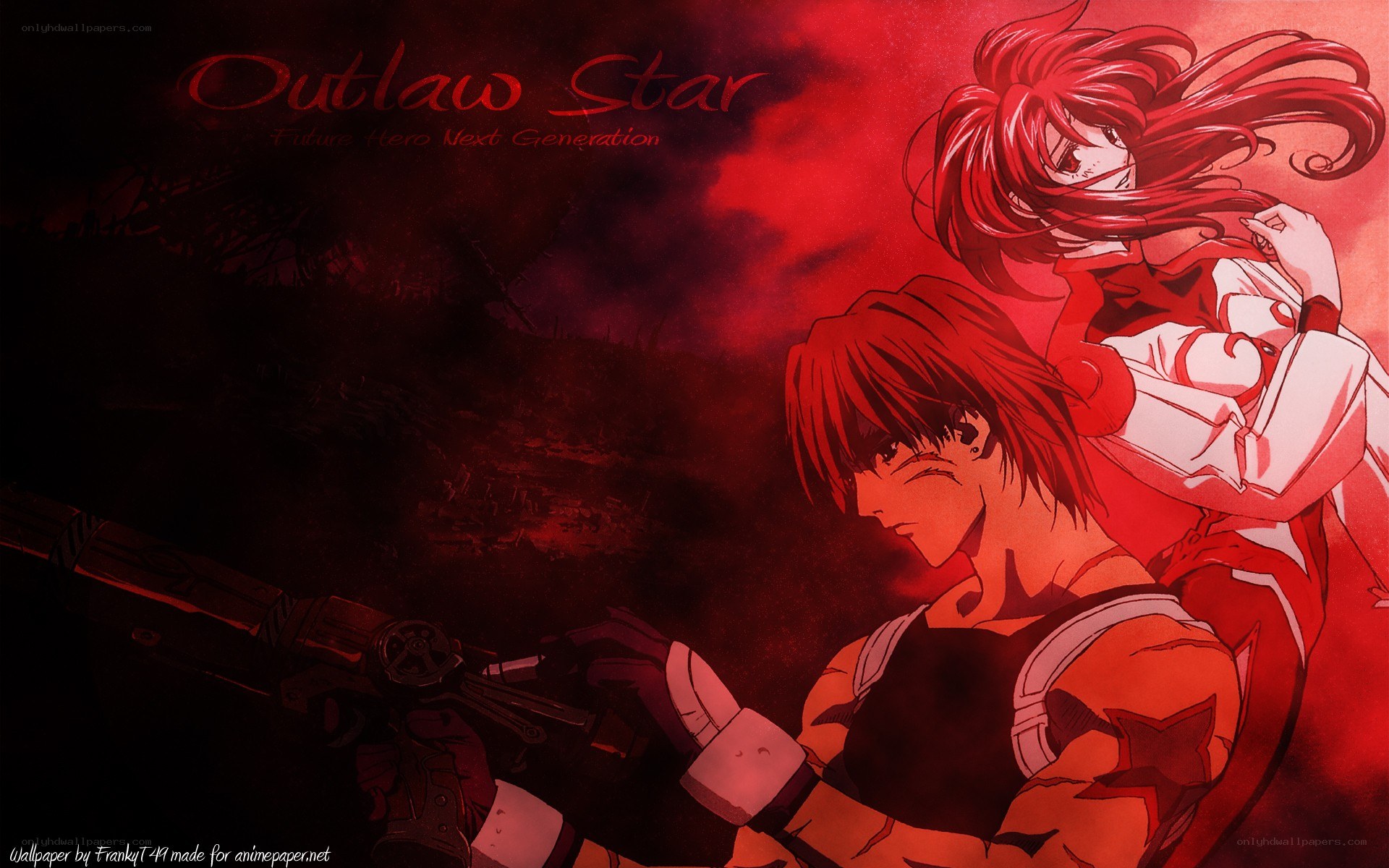 Outlaw Star anime artwork