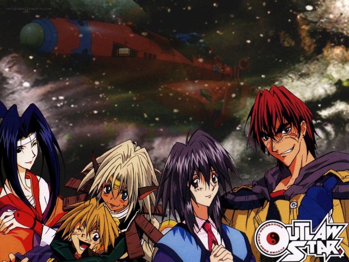 Outlaw Star anime group