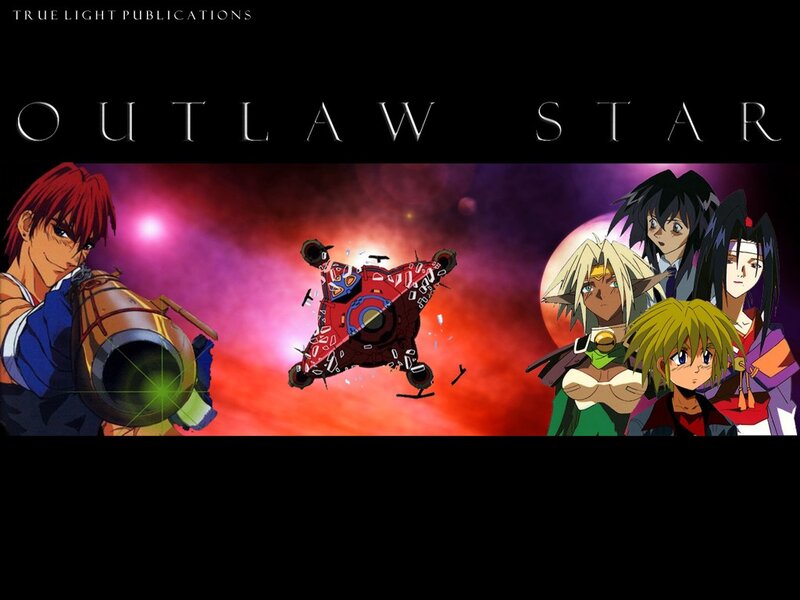 Outlaw Star anime promotional art