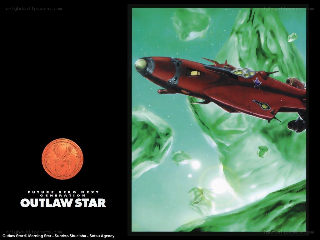 Outlaw Star spaceship artwork