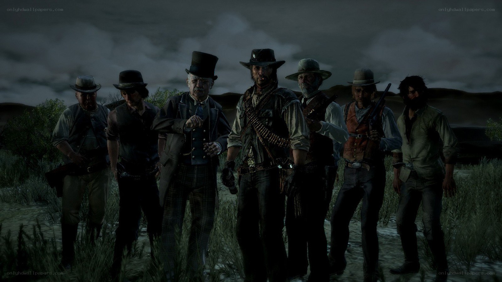 Outlaws in a dark field