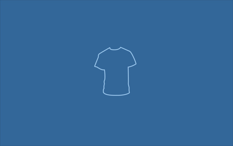 outline of a t-shirt