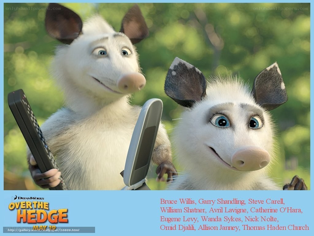 Over the Hedge characters