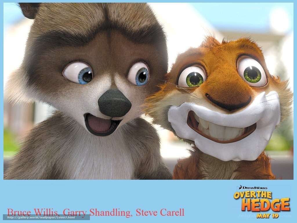 Over the Hedge characters