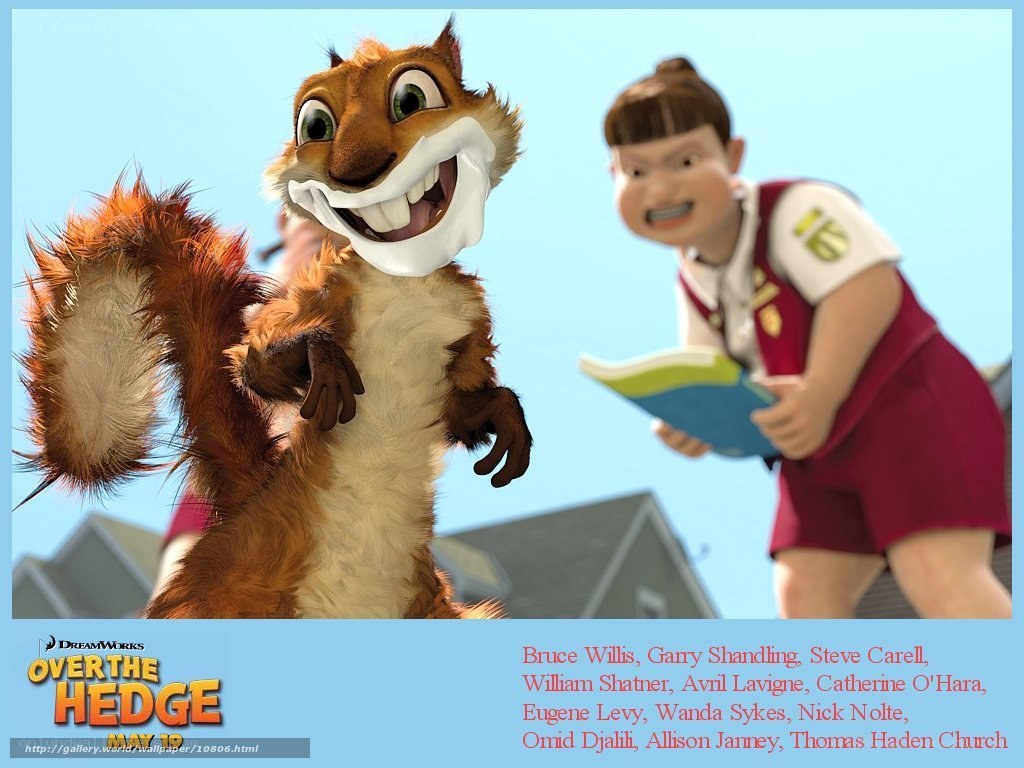 Over the Hedge movie scene