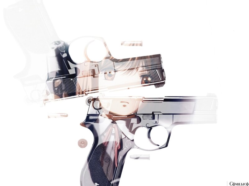 Overlaid Pistols
