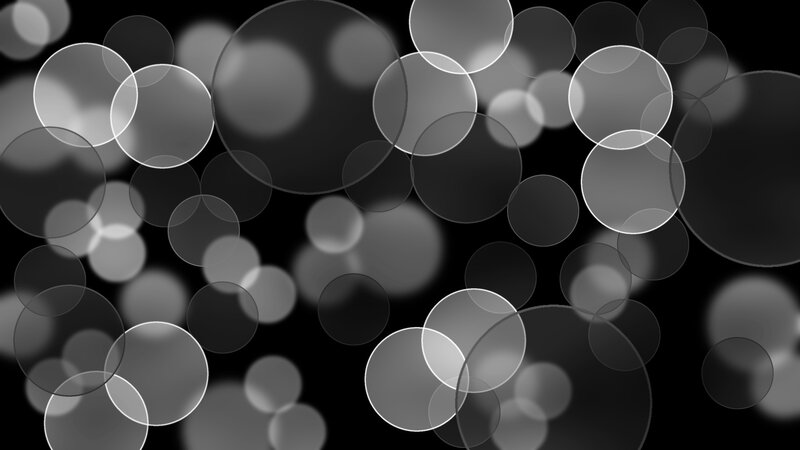 Overlapping Circles — Black