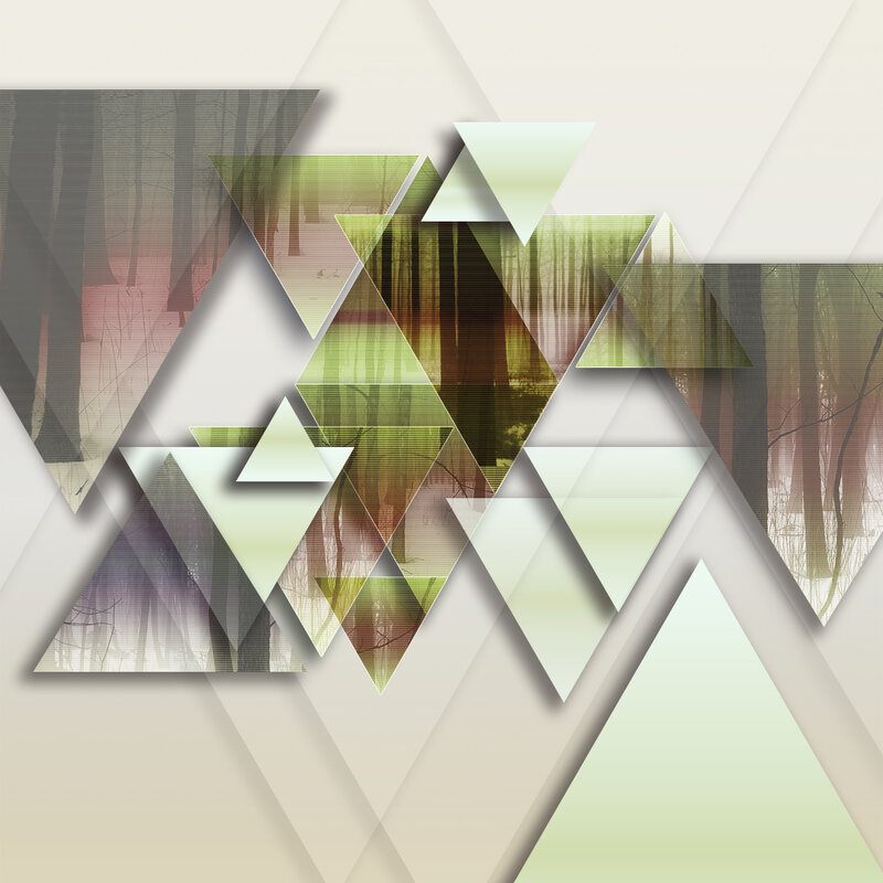 Overlapping Triangles — Green
