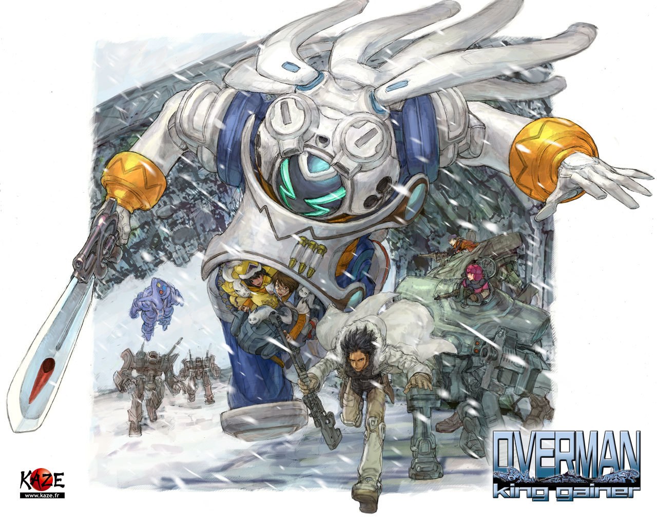 Overman King Gainer artwork