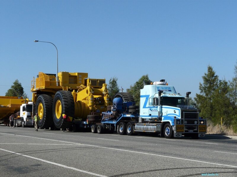 Oversized Mining Truck