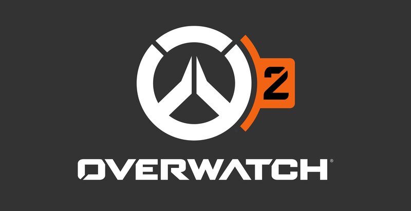 Overwatch 2 Logo — Black