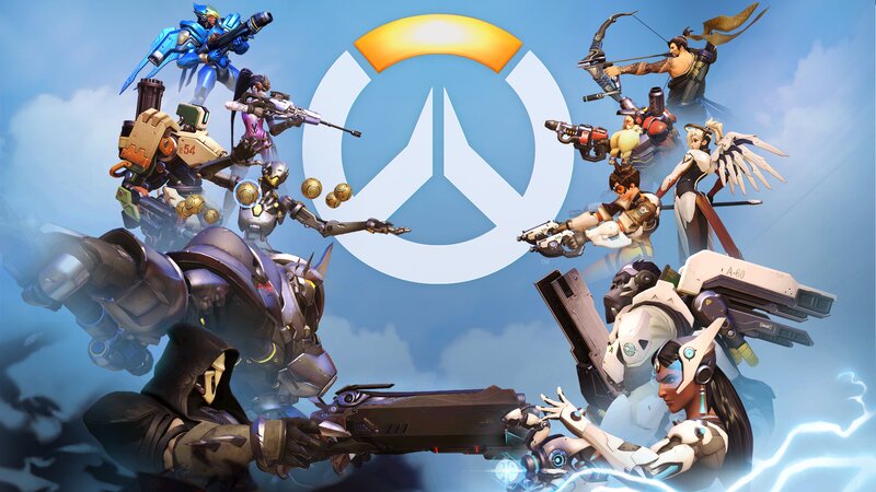 Overwatch Characters — Blue