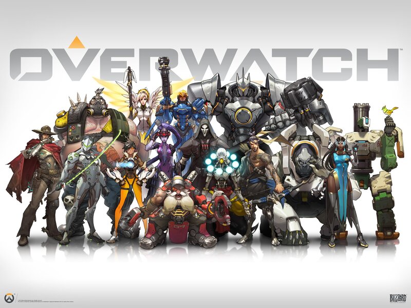 Overwatch Characters Group
