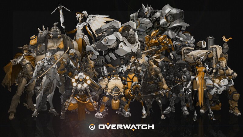 Overwatch Heroes Group