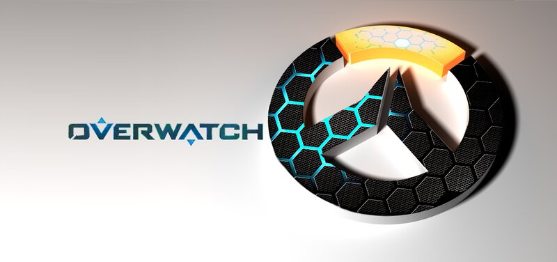 Overwatch Logo — Black, Modern